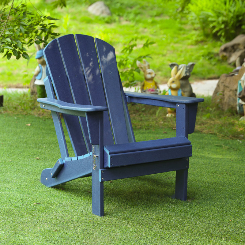 Highland Dunes Ramet Folding Adirondack Chairs Weather Resistant for Outdoor Patio Lawn Garden Backyard Deck Fire Pit Reviews Wayfair